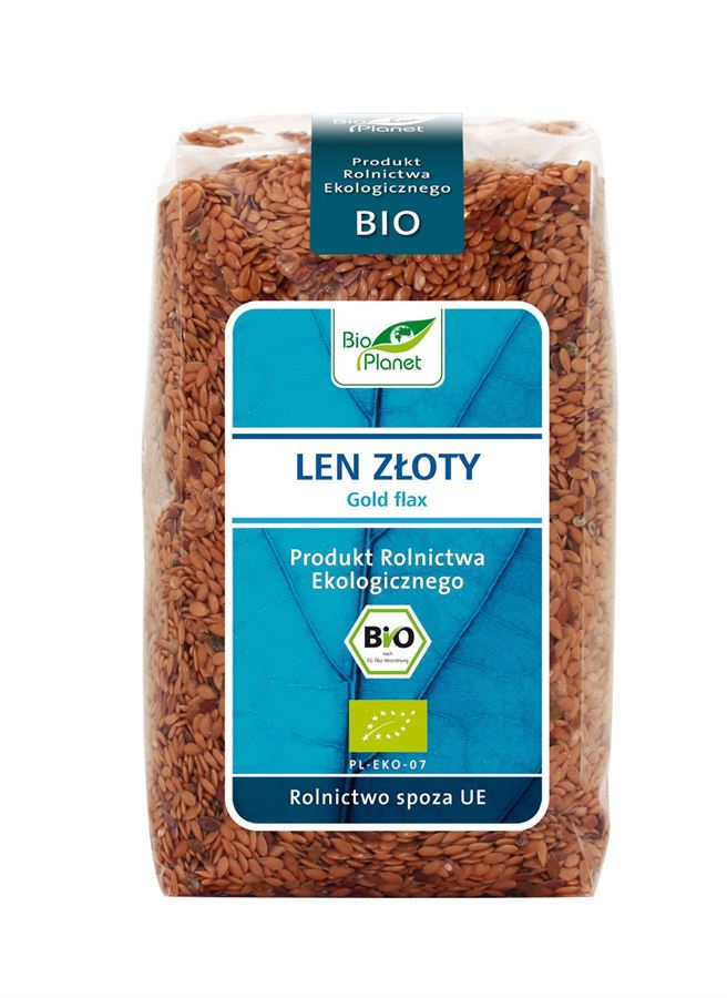 LEN BRZOWY (SIEMI LNIANE) BIO 400 g - BIO PLANET